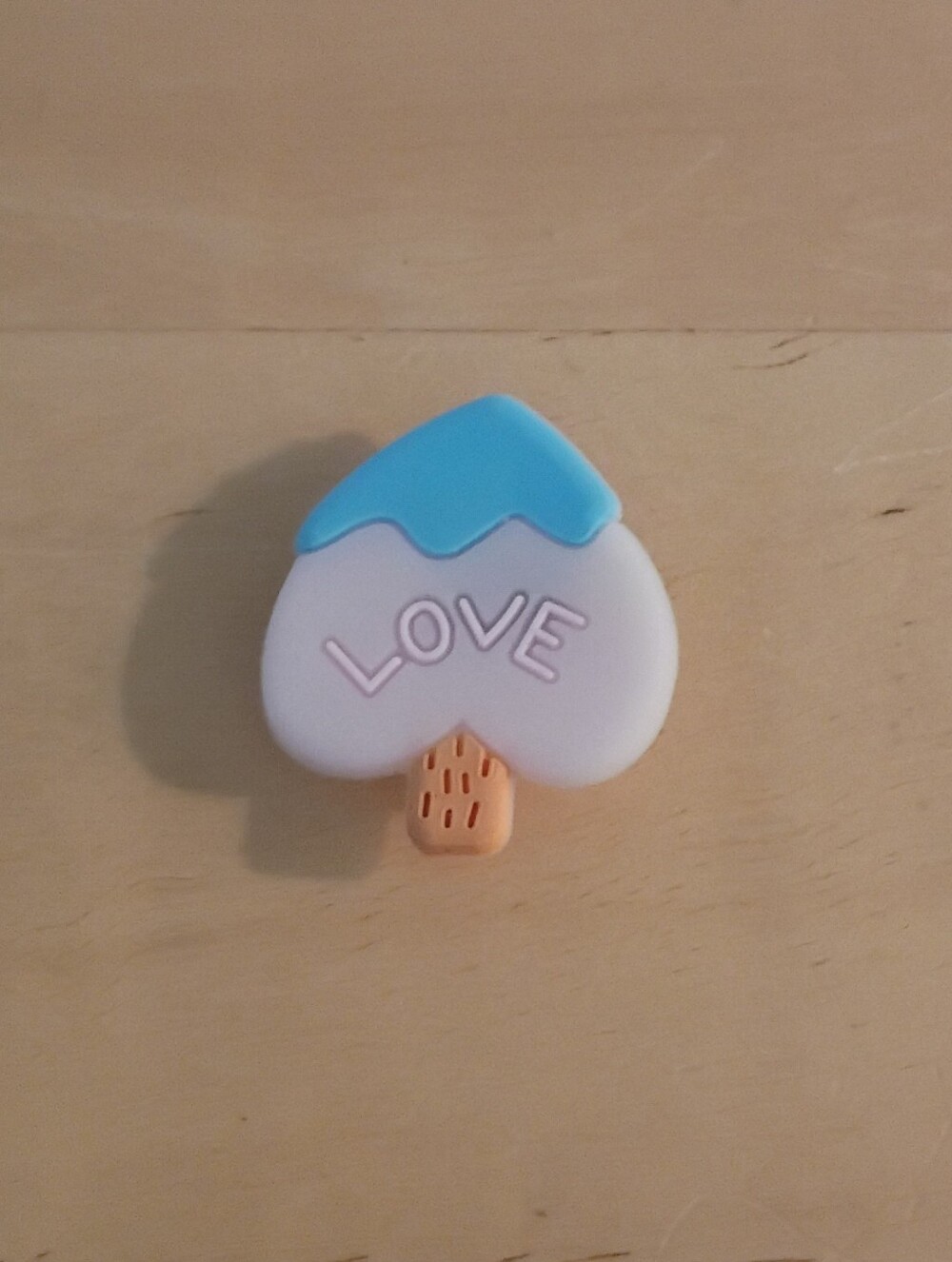 10 for $10 Jibbitz Croc Charms - Pink & Blue Love Heart - New Shoe Charms